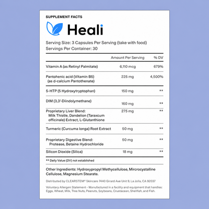 HEALI™ Hormonal Acne Supplement